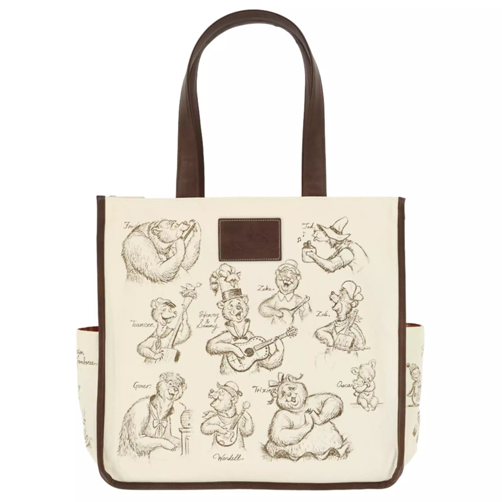 TDR - 2026 Sketches of Country Bear Theater Tote Bag (Release Date: Sep 24, 2026)