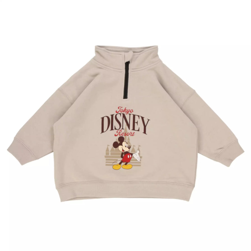 TDR - Tokyo Disney Resort "Mickey Mouse & Castle" Hoodies for Baby (Release Date: Oct 10, 2024)