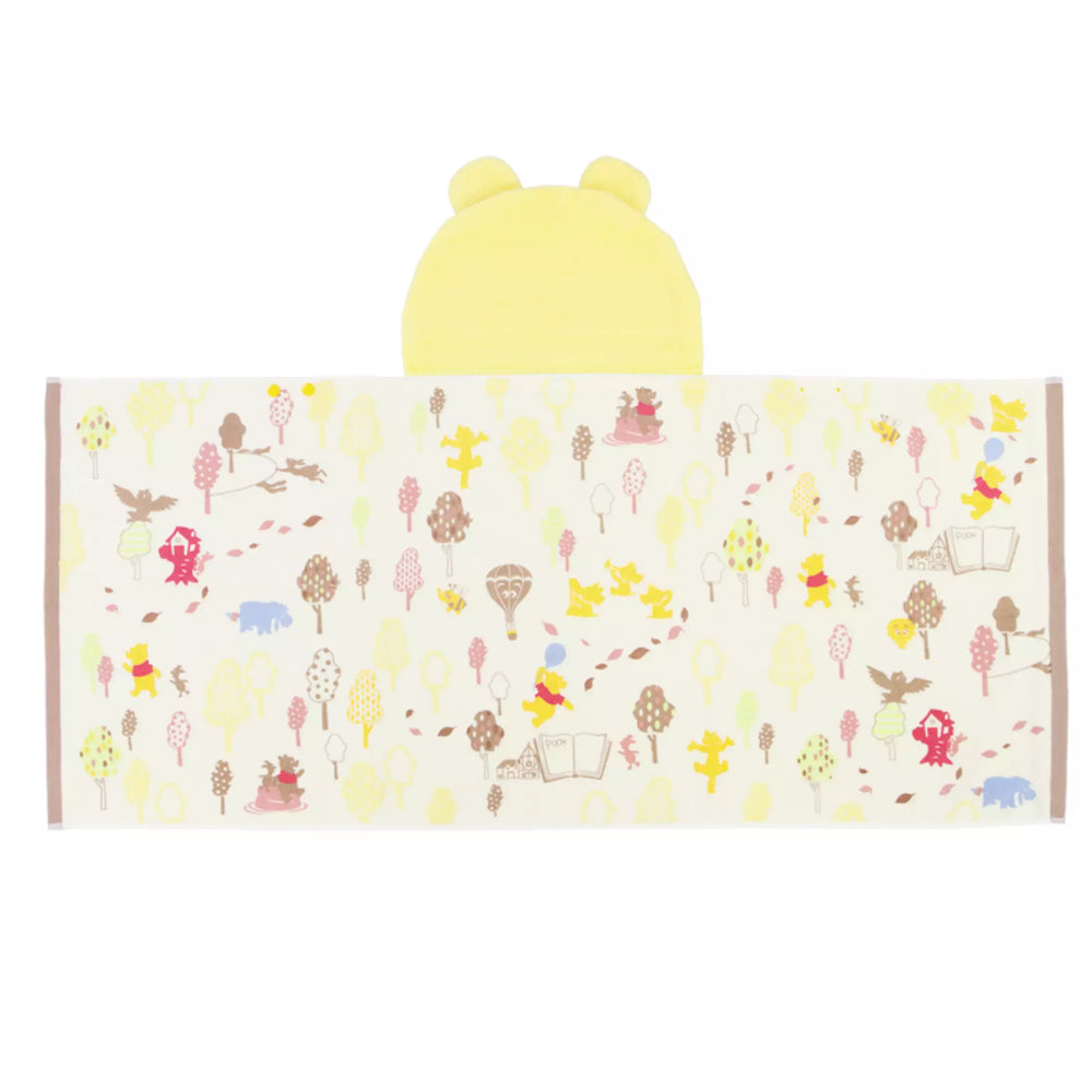 TDR - Winnie the Pooh & Friends Baby Hooded Towel