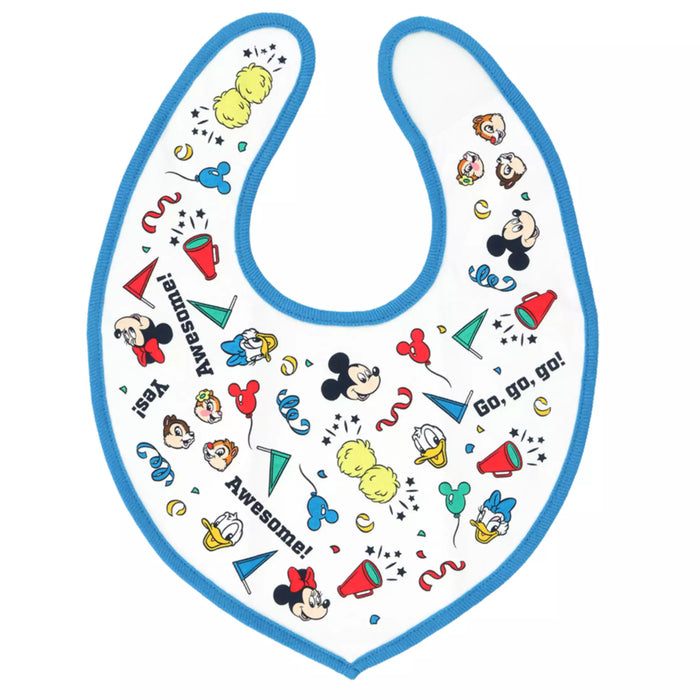 TDR - Mickey & Friends "Cheer Together" Collection x Mickey & Friends Baby Bib Sets of 2 (Release Date: Apr 24 2025)