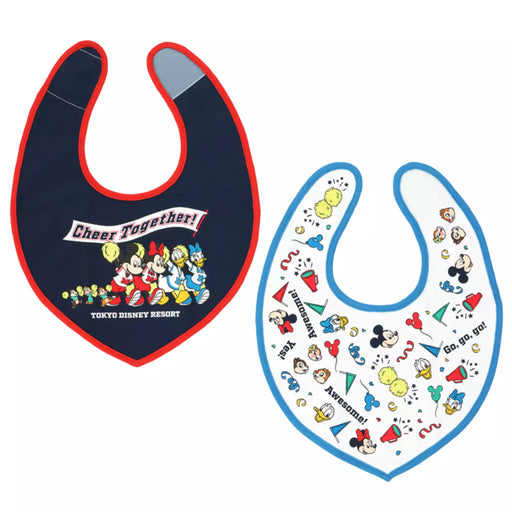 TDR - Mickey & Friends "Cheer Together" Collection x Mickey & Friends Baby Bib Sets of 2 (Release Date: Apr 24 2025)