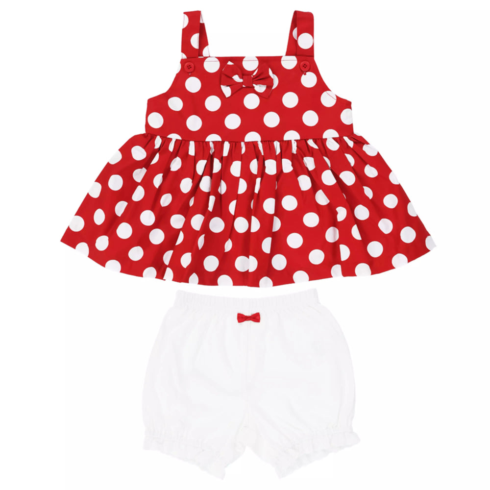 TDR - Minnie Mouse Baby Jumper Skirt with Bloomers Size: 90 cm (Release Date: Oct 16, 2025)