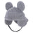 TDR - Enjoy Winter Fashion Collection x Mickey Mouse Fluffy Baby Cap with Ear Color: Grey Size 50 cm (Release Date: Oct 16, 2025)