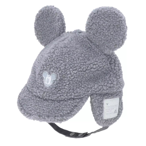 TDR - Enjoy Winter Fashion Collection x Mickey Mouse Fluffy Baby Cap with Ear Color: Grey Size 50 cm (Release Date: Oct 16, 2025)