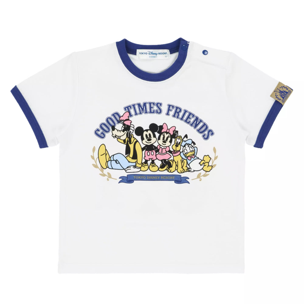 TDR - 2026 Mickey & Friends "Good times Friends" Collection x T Shirt for Baby (Release Date: Apr 23, 2026)
