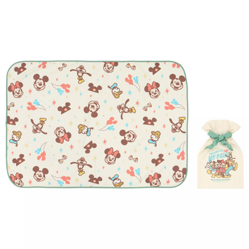 TDR - 2026 Mickey & Friends "AWESOME DAY WITH MY PALS!" Blanket & Drawstring Bag (Release Date: Oct 22, 2026)