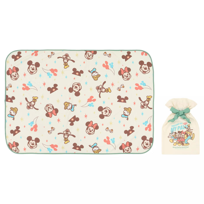 TDR - 2026 Mickey & Friends "AWESOME DAY WITH MY PALS!" Blanket & Drawstring Bag (Release Date: Oct 22, 2026)