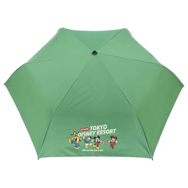 TDR - "Let's go to Tokyo Disney Resort" Collection x Mickey & Friends Travel Umbrella (Release Date: Jun 25, 2026)