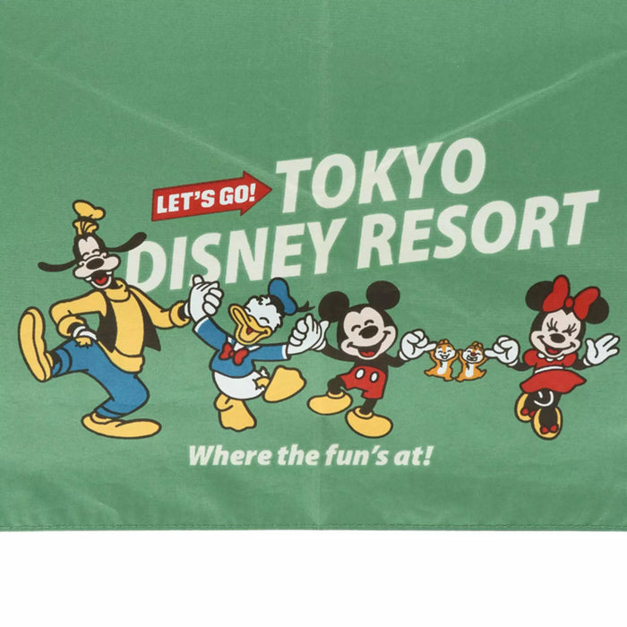 TDR - "Let's go to Tokyo Disney Resort" Collection x Mickey & Friends Travel Umbrella (Release Date: Jun 25, 2026)