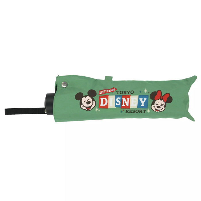 TDR - "Let's go to Tokyo Disney Resort" Collection x Mickey & Friends Travel Umbrella (Release Date: Jun 25, 2026)