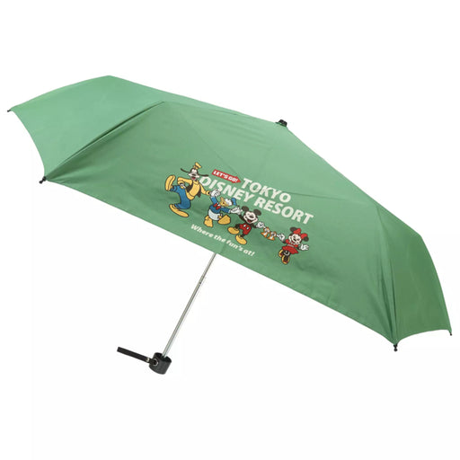 TDR - "Let's go to Tokyo Disney Resort" Collection x Mickey & Friends Travel Umbrella (Release Date: Jun 25, 2026)