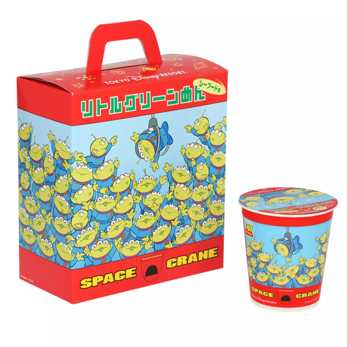 TDR - Toy Story Alien Space Crane Mini Ramen Cups Set of 4 Box Set