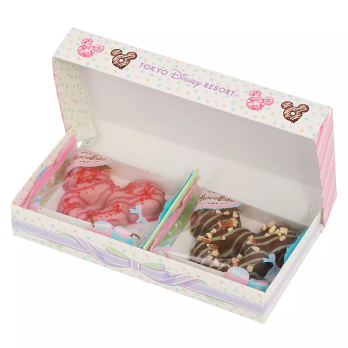 TDR - Mickey & Minnie Mouse Head Shaped Chocolate Box Set (Release Date: Jan 23, 2025)