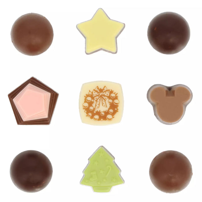 TDR - 2025 Mickey & Friends "Holly Jolly Christmas" Collection x Mickey & Friends Assorted Choclate Box Set (Release Date: Nov 10, 2025)