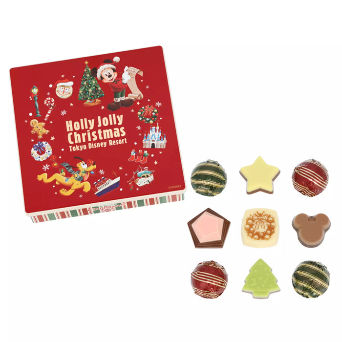 TDR - 2025 Mickey & Friends "Holly Jolly Christmas" Collection x Mickey & Friends Assorted Choclate Box Set (Release Date: Nov 10, 2025)