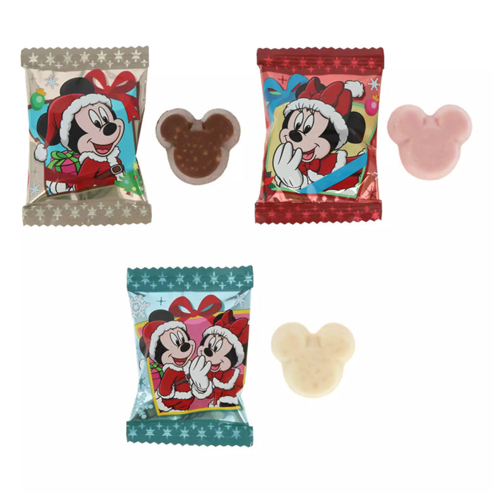 TDR - 2025 Mickey & Friends "Holly Jolly Christmas" Collection x Mickey & Minnie Mouse Christmas Tree Shaped Chocolate (Release Date: Nov 10, 2025)