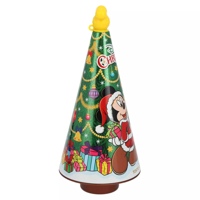 TDR - 2025 Mickey & Friends "Holly Jolly Christmas" Collection x Mickey & Minnie Mouse Christmas Tree Shaped Chocolate (Release Date: Nov 10, 2025)
