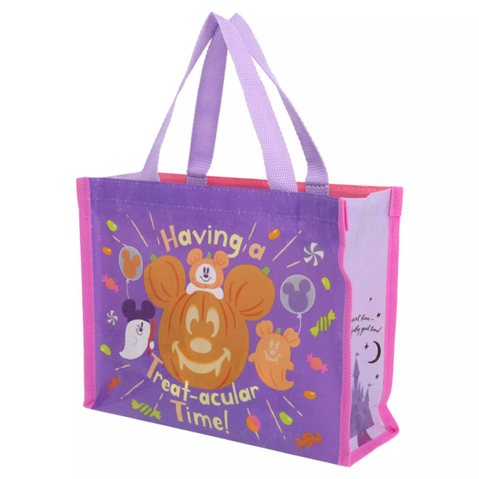 TDR - 2025 Mickey & Friends Disney Halloween "Spook Ghost Night!" Collection x Mickey Mouse Ghost Almond Chocolate Bar & Shopping Bag Set (Release Date: Sept 16, 2025)