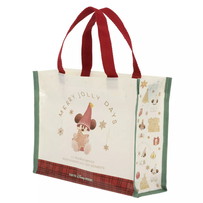 TDR - 2025 Mickey Christmas fairy "Lil Lin Lin" Merry Jolly Days Collection x Almond Chocolate Bar with Shopping Bag Set (Release Date: Nov 10, 2025)