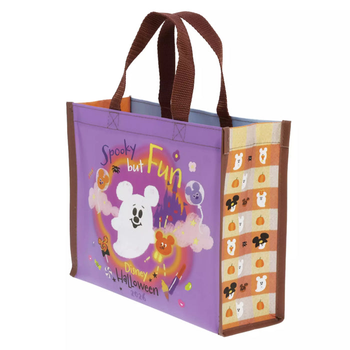 TDR - 2026 Disney Halloween x Mickey & Minnie Mouse 'Scared Ghost & Pumpkin Lantern Collection x Almond Chocolate Bars with Tote Bag Set (Release Date: Sept 15, 2026)