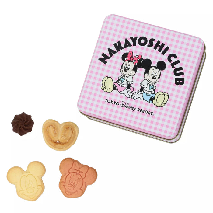 TDR - Mickey & Minnie Mouse "Nakayoshi Club" Collection x Assorted Cookie Box Set (Release Date: Jan 23, 2025)