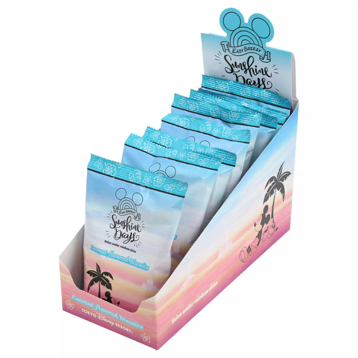 TDR - Mickey Mouse & Pluto "Sunshine Day" Coconut Flavored Biscuits Box Set (Release Date: July 10, 2025)