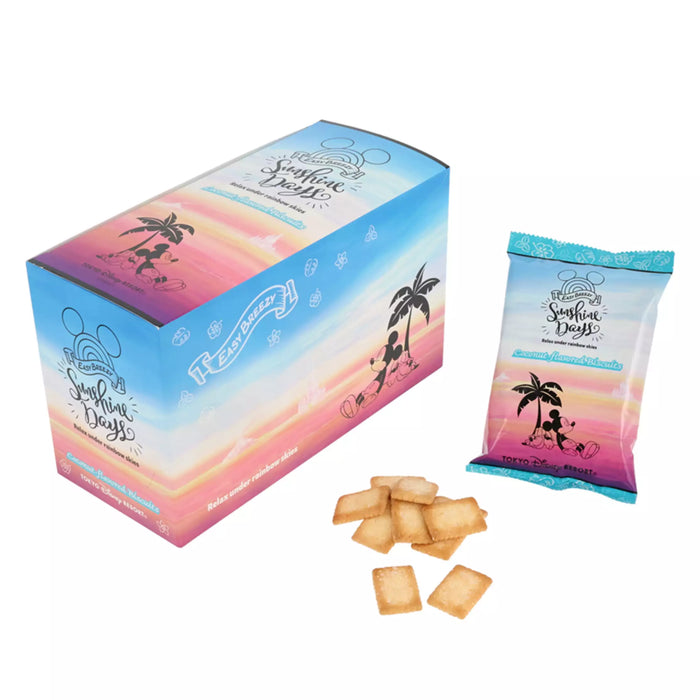 TDR - Mickey Mouse & Pluto "Sunshine Day" Coconut Flavored Biscuits Box Set (Release Date: July 10, 2025)