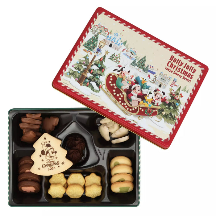 TDR - 2025 Mickey & Friends "Holly Jolly Christmas" Collection x Mickey & Friends Assorted Cookies Box Set (Release Date: Nov 10, 2025)