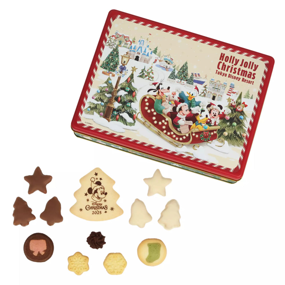 TDR - 2025 Mickey & Friends "Holly Jolly Christmas" Collection x Mickey & Friends Assorted Cookies Box Set (Release Date: Nov 10, 2025)