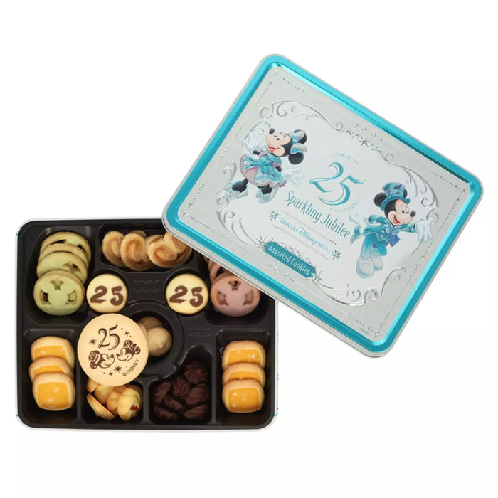TDR - Tokyo DisneySea 25th Anniversary "Sparkling Jubilee" x Mickey & Minnie Assorted Cookie Box (Release Date: Apr 8, 2026)