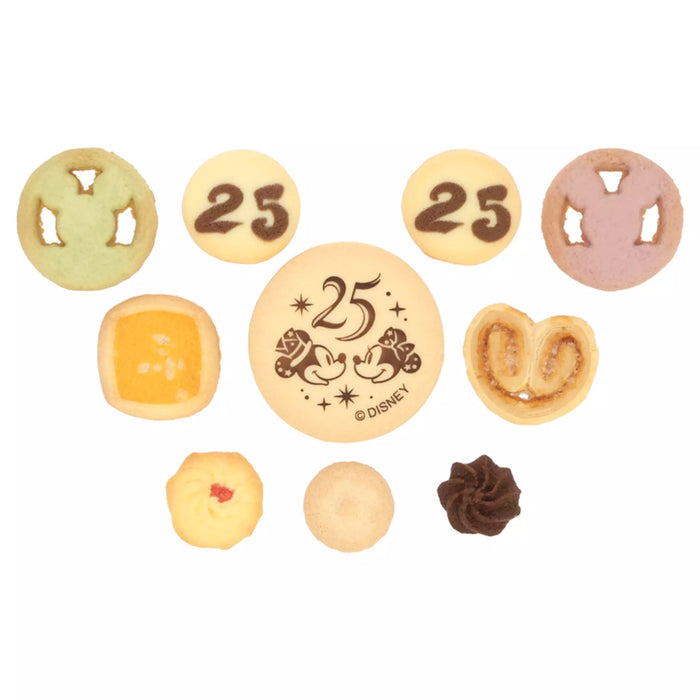 TDR - Tokyo DisneySea 25th Anniversary "Sparkling Jubilee" x Mickey & Minnie Assorted Cookie Box (Release Date: Apr 8, 2026)