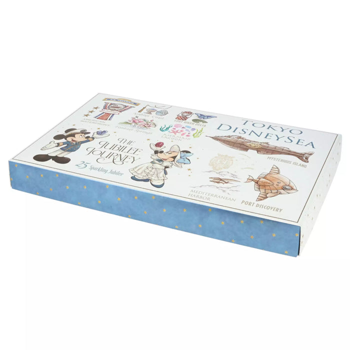 TDR - Tokyo DisneySea 25th Anniversary "The Jubilee Journey" x Mickey & Minnie Mouse Cookies in a Paper Box Set (Release Date: Nov 1, 2026)