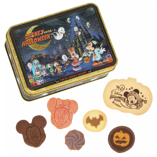 TDR - 2026 Disney Halloween Mickey & Friends Treasure Collection x Assorted Cookies Box Set (Release Date: Sep 15, 2026)