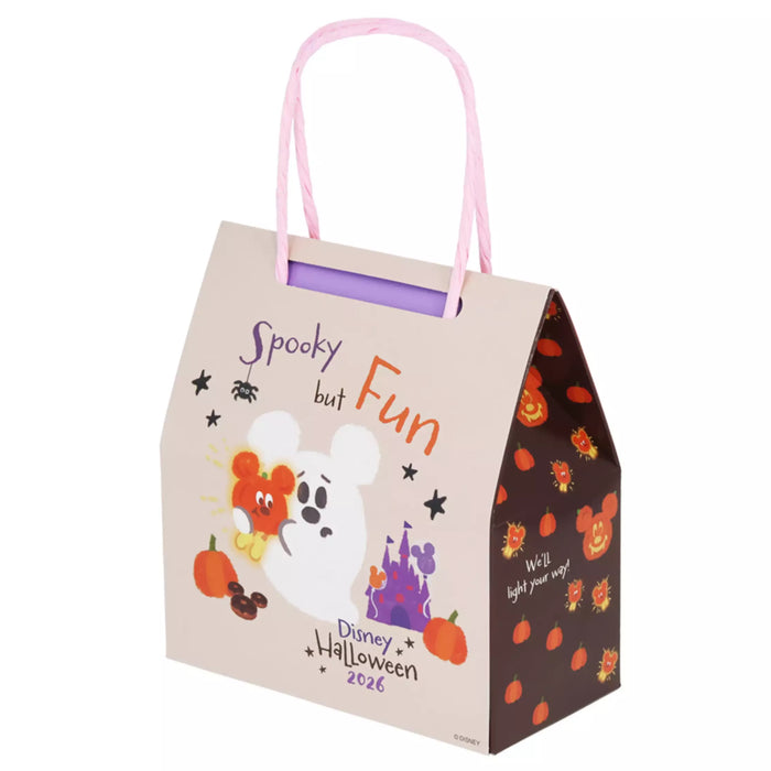 TDR - 2026 Disney Halloween x Mickey & Minnie Mouse 'Scared Ghost & Pumpkin Lantern Collection x Pound Cake Bag Set (Release Date: Sept 15, 2026)