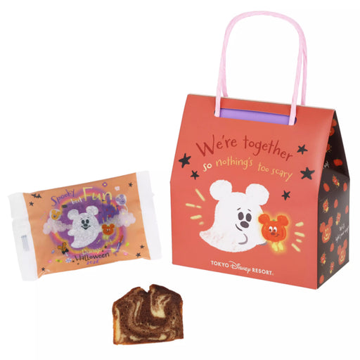 TDR - 2026 Disney Halloween x Mickey & Minnie Mouse 'Scared Ghost & Pumpkin Lantern Collection x Pound Cake Bag Set (Release Date: Sept 15, 2026)