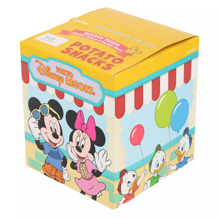 TDR - Mickey & Minnie Mouse "Mickey Pizza" Cheddar Cheese & Sausage Flavor "Jagabee Potato Snacks Box Set(Release Date: July 10, 2025)
