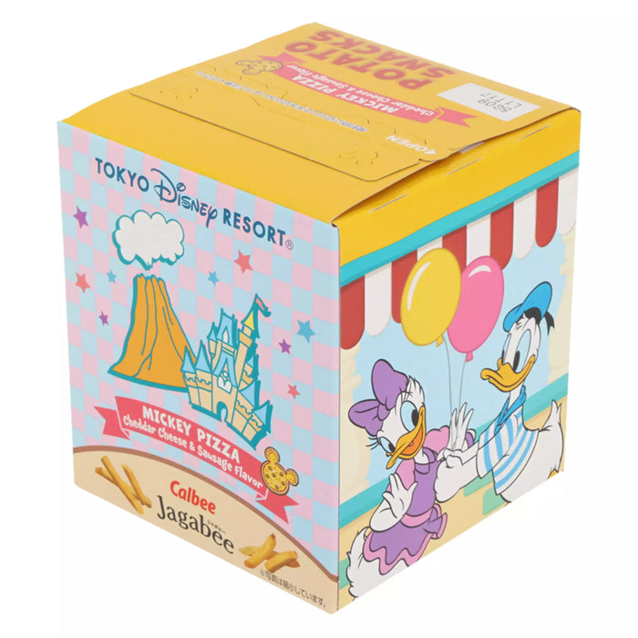 TDR - Mickey & Minnie Mouse "Mickey Pizza" Cheddar Cheese & Sausage Flavor "Jagabee Potato Snacks Box Set(Release Date: July 10, 2025)