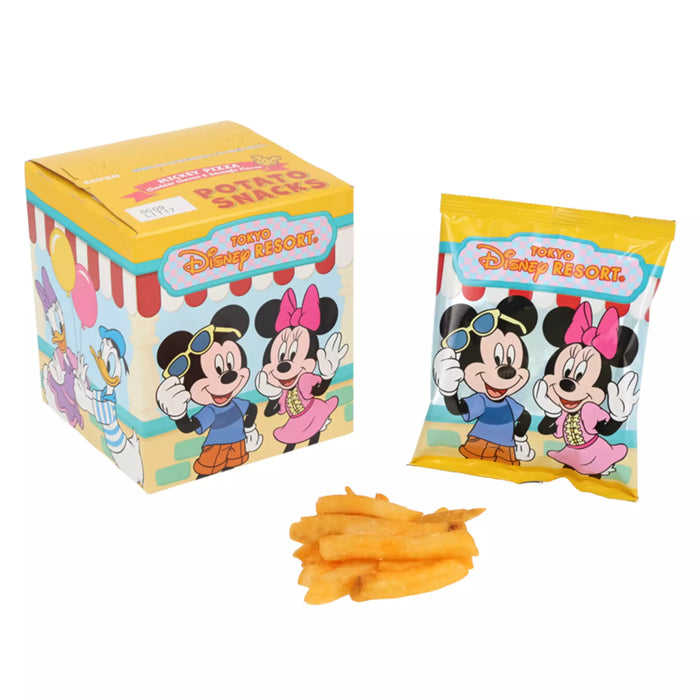 TDR - Mickey & Minnie Mouse "Mickey Pizza" Cheddar Cheese & Sausage Flavor "Jagabee Potato Snacks Box Set(Release Date: July 10, 2025)