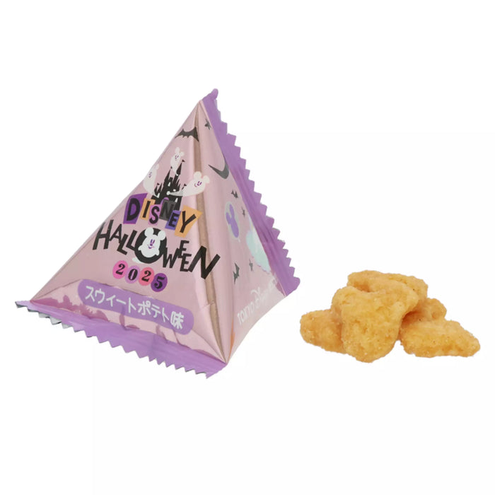 TDR - 2025 Mickey & Friends Disney Halloween "Spook Ghost Night!" Collection x Mickey Mouse Ghost Rice Cracjers Bag Set (Release Date: Sept 16, 2025)