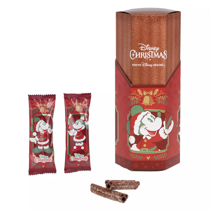 TDR - 2025 Mickey & Friends "Holly Jolly Christmas" Collection x Mickey Mouse Churro Snack Box Set (Release Date: Nov 10, 2025)