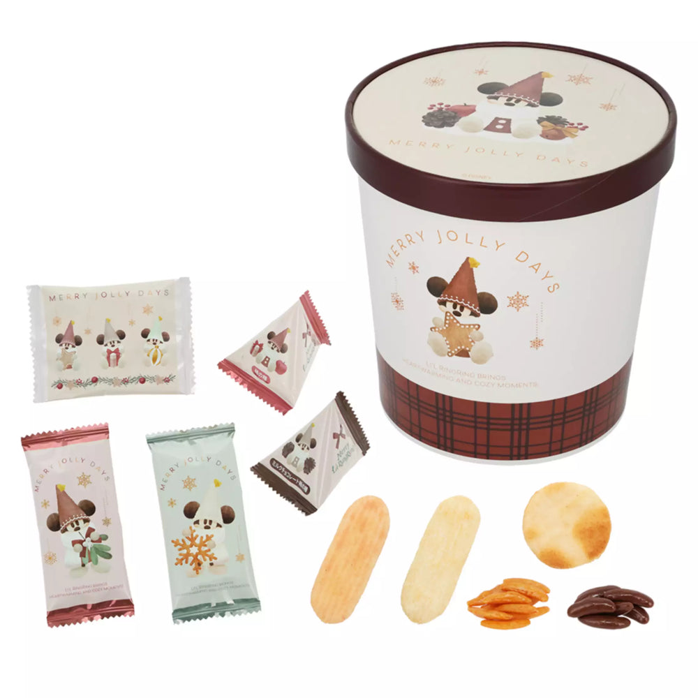 TDR - 2025 Mickey Christmas fairy "Lil Lin Lin" Merry Jolly Days Collection x Assorted Candy Box Set (Release Date: Nov 10, 2025)