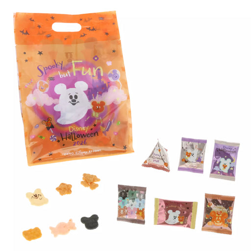 TDR - 2026 Disney Halloween x Mickey & Minnie Mouse 'Scared Ghost & Pumpkin Lantern Collection x Rice Crackers Set (Release Date: Sept 15, 2026)
