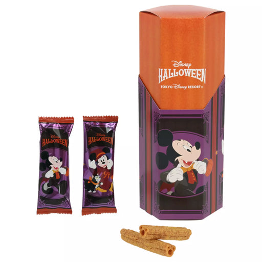 TDR - 2026 Disney Halloween Mickey & Friends Treasure Collection x Mickey Mouse Maple Pumpkin Flavored Churro Snacks Box Set (Release Date: Sep 15, 2026)