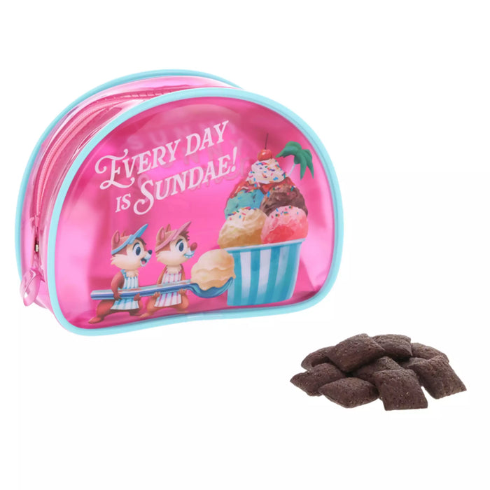 TDR - Mickey & Friends "SUNNY SUNNY Summer" Collection x Chip & Dale Chocolate Snack & Pouch Set (Release Date: Jun 5. 2025)