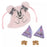 TDR - 2026 Disney Halloween x Mickey & Minnie Mouse 'Scared Ghost & Pumpkin Lantern Collection x Pink Ghost Cream-Filled Biscults with Drawstring Bag Set (Release Date: Sept 15, 2026)