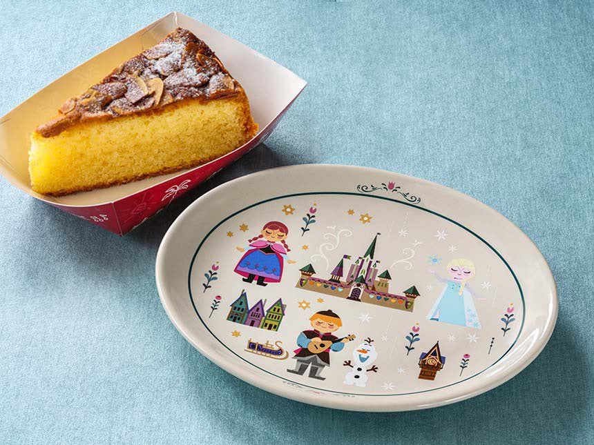 TDR - Fantasy Springs Anna & Elsa Frozen Journey Collection x Souvenir Dessert Plate