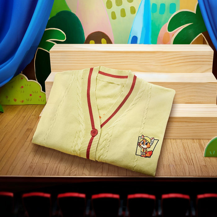 SHDS - Zootopia ‘Little Dream’ Collection x Nick Wilde Cardigan for Adults (Release Date: Nov 5, 2025)