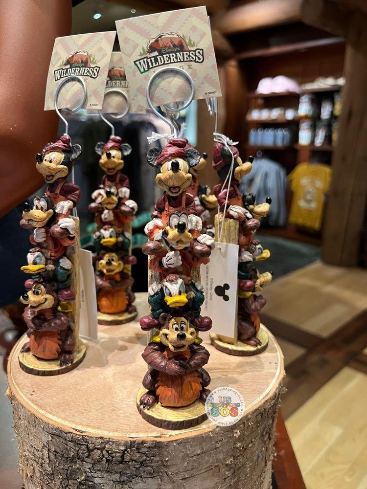 WDW - Disney’s Fort Wilderness Resort & Campground - Mickey & Friends & Bear Photo/Memo Holder