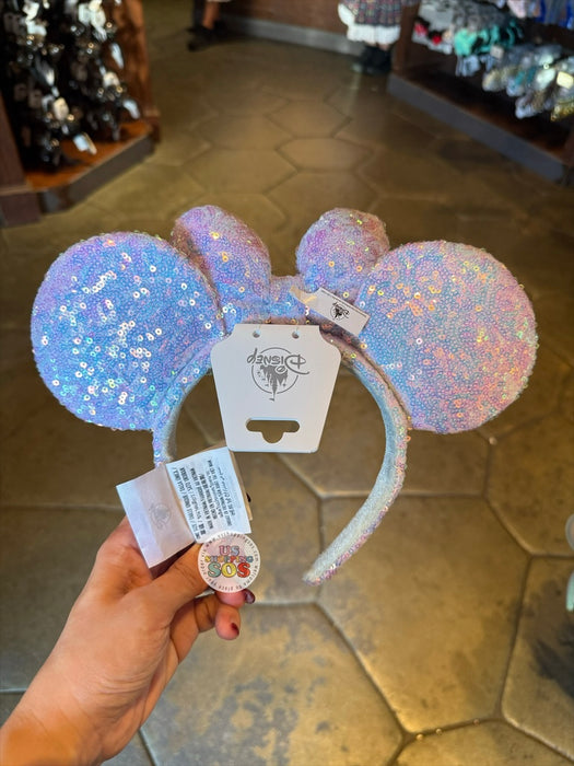DLR/WDW - Minnie Iridescent Sequin Ear Headband