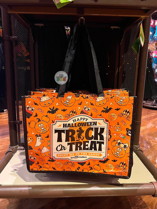 DLR/WDW - Halloween 2026 Mickey Mouse & Family Collection x “Trick or Treat” Plastic Tote Bag